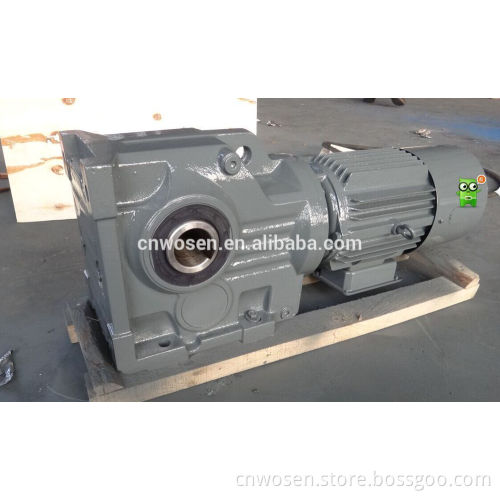 K series foot mounted worm gear reducer